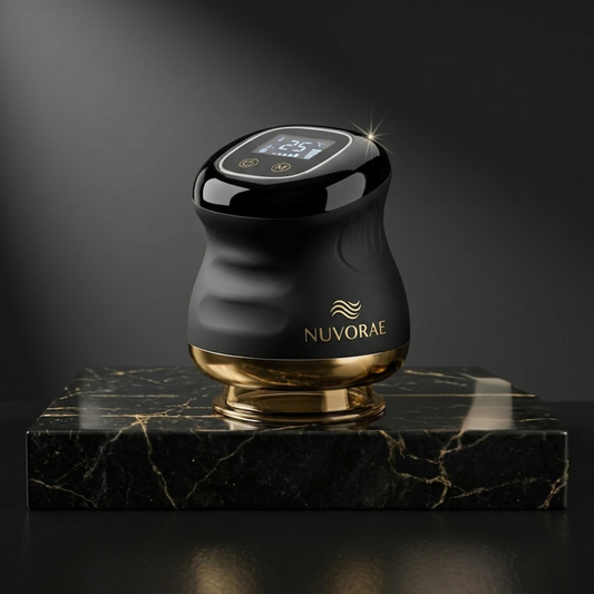 PowerCup - Succionador Profesional con Tecnología de Microvibración Termoterapia  Luz Roja - Potencia La Recuperación Muscular Mientras Elimina Desperfectos De La Pérdida de Grasa
